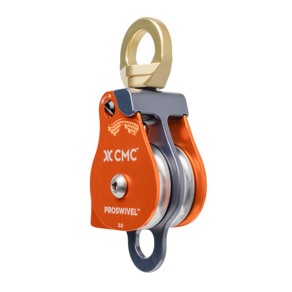 CMC 2.0" PMP Single Swivel Pulley from Columbia Safety